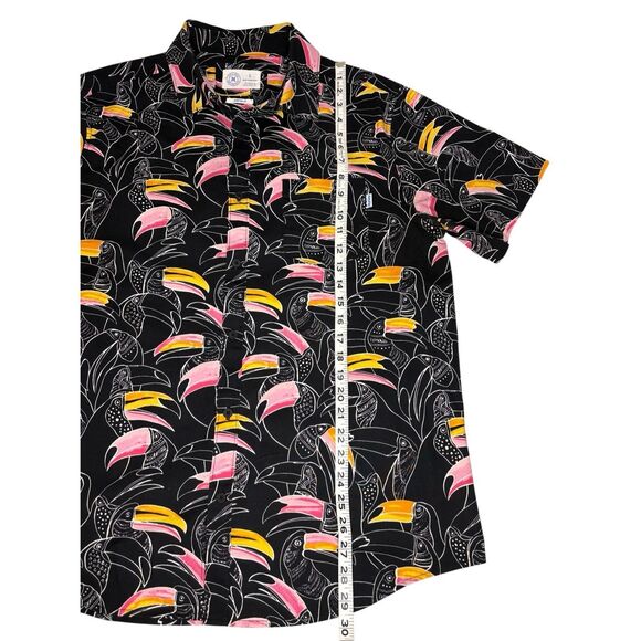 Hurley “Toucan” Hawaiian Shirt - L - Picture 4 of 7
